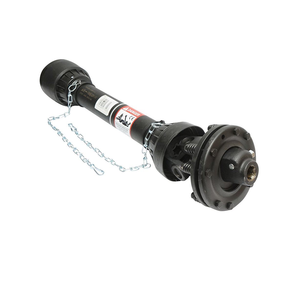 Cardan 1000 mm S7 T7 cu ambreiaj compus din 2 discuri cruce 30,2x106,5 (teava stea) 1 3/8 Z=6 freza